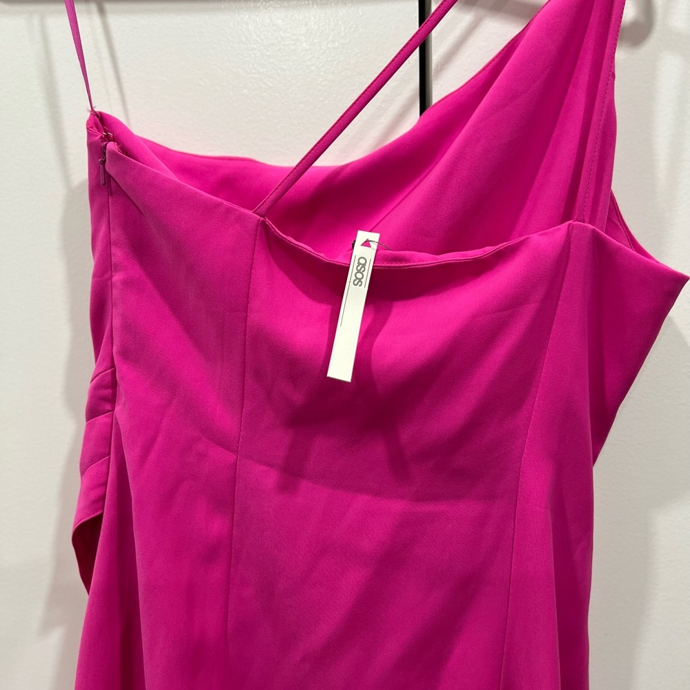 ASOS dress, hot pink, brand new with tags.